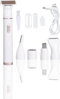 5-in-1 Dames Elektrisch Scheerapparaat — veelzijdig en reishandig