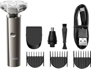 Hoco 3-in-1 Scheerapparaat - Waterbestendig (IPX6) - Trimmer - Neushaartrimmer