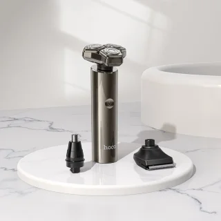 Hoco 3-in-1 Scheerapparaat - Waterbestendig (IPX6) - Trimmer - Neushaartrimmer