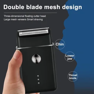 tondeus - baardtrimmer - 3-delige professionele haar- en baardverzorgingsset voor heren - Draadloze trimmers met LED-display, precisie-trimmer-set, USB-oplaadbare, voor thuis, perfecte mannencadeau