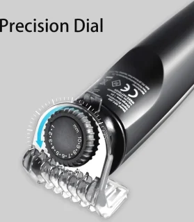 5-in-1 Baard- en Haartimmer Set - Waterdichte Tondeuse met Verstelbare Kammen