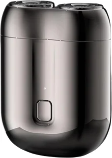 Krachtige 2-Blade Scheerapparaat - Usb Oplaadbare 2-Kop Body Shaver - Precisie/Baardtrimmer - Mini scheerapparaat voor heren - Draagbaar en precies scheergerei - Dames en Heren en de Beste Reiseditie Kleur - Zilver