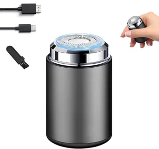 Mini Elektrisch Scheerapparaat voor Heren - Waterdicht, Draagbaar en Multifunctioneel met Lange Batterijduur