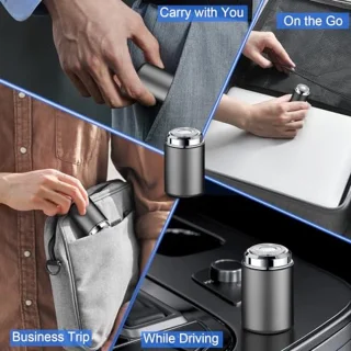 Mini Elektrisch Scheerapparaat voor Heren - Waterdicht, Draagbaar en Multifunctioneel met Lange Batterijduur