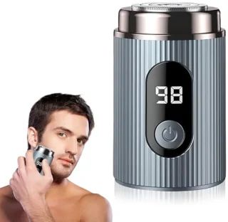Compacte Oplaadbare Elektrische Scheerapparaat voor Mannen en Vrouwen - Mini Scheermachines met LED Display