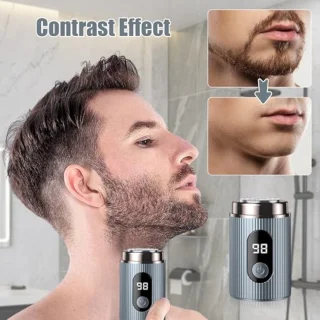 Compacte Oplaadbare Elektrische Scheerapparaat voor Mannen en Vrouwen - Mini Scheermachines met LED Display