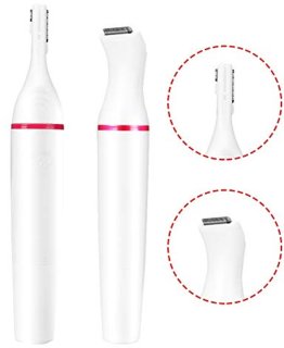 Wat vinden we goed aan de Wenkbrauwtrimmer voor dames Haarscheerapparaat voor dames, elektrisch scheerapparaat, neushaarverwijderaar voor dames Heren