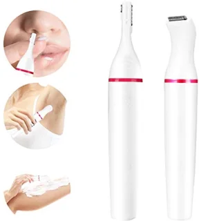 Wenkbrauwtrimmer voor dames Haarscheerapparaat voor dames, elektrisch scheerapparaat, neushaarverwijderaar voor dames Heren