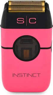 Stylecraft Instinct Metal Shaver - Professionele draadloze scheermachine met dubbele folie, intuïtieve koppelregeling en IN2-vectormotor in roze