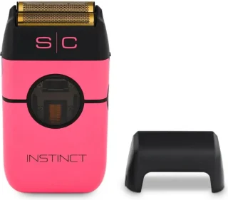 Stylecraft Instinct Metal Shaver - Professionele draadloze scheermachine met dubbele folie, intuïtieve koppelregeling en IN2-vectormotor in roze