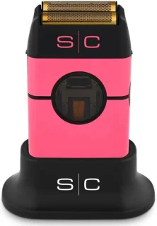 Stylecraft Instinct Metal Shaver - Professionele draadloze scheermachine met dubbele folie, intuïtieve koppelregeling en IN2-vectormotor in roze