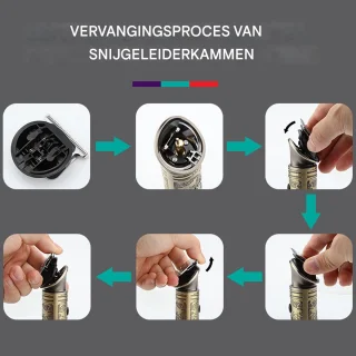 Groomingskit - 6-in-1 Trimmer - Rijp Voor Algemene Verzorging En Reizen - 1 Stuks - Mannen Zwart