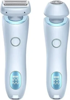 Waterdichte Elektrische- 2 in 1 Scheerapparaat Vrouwen -nat/droog epilator en trimmer voor intieme zones