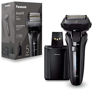 De Elektrisch Scheerapparaat voor Mannen met 5 Mesjes, Automatische Reiniging en Responsieve Baardsensor - Draadloos Nat en Droog Scheerapparaat in één oogopslag