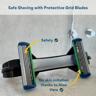Lexium Foil shaver - Shaver - Scheerapparaat mannen - Scheerapparaat hoofd - Baardtrimmer Trimmer