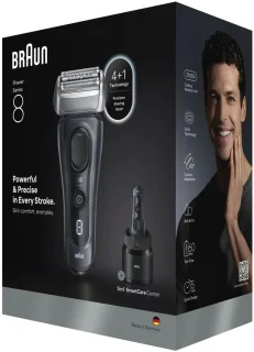 Braun Series 8 Elektrisch Scheerapparaat 8663CC - Sensoadapt - SmartCare Center - Grijs - Scheerapparaat voor Mannen