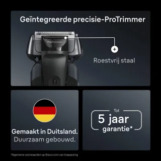 Braun Series 8 Elektrisch Scheerapparaat 8663CC - Sensoadapt - SmartCare Center - Grijs - Scheerapparaat voor Mannen