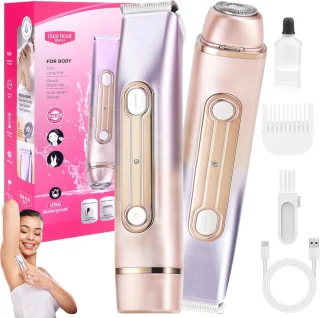 2-in-1 Dames Scheerapparaat & Bikini-trimmer