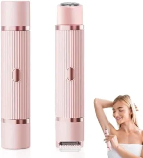 2-in-1 elektrisch scheerapparaat en epilator voor dames