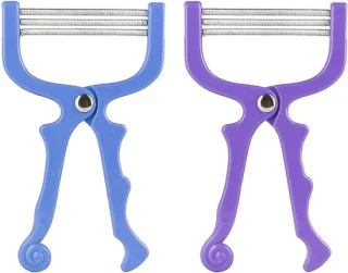 2 stuks draagbare gezichtshaarverwijderaar Beauty Epilator