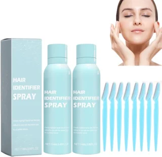 2 stuks gezichtsherkenningsspray voor scheren
