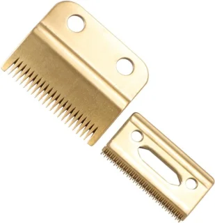 2 stuks gouden scheerkop elektrische scheerkoppen