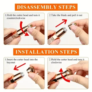 2in1 Beauty Trimmer Oor- en Neushaartrimmer Wit