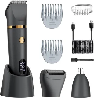3-in-1 body trimmer grijs