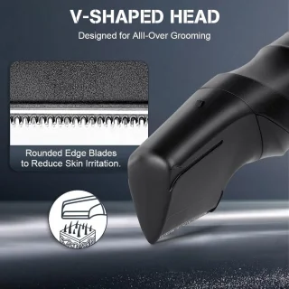 3-in-1 Elektrische Body Hair Trimmer Mannen