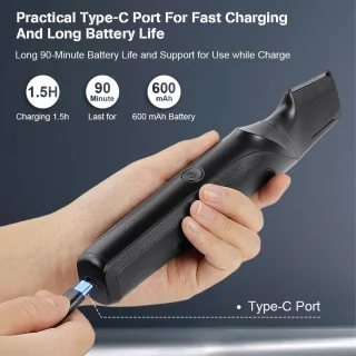 3-in-1 Elektrische Body Hair Trimmer Mannen