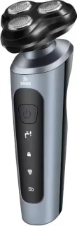 3-koppen 9D Scheerapparaat USB Oplaadbaar Zilver/Zwart
