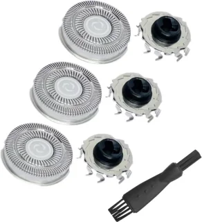 3 pack vervangmes voor elektrisch scheerapparaat compatibel met Series 9000, Series 8000, S8950, S9000, S9311, S9321, S9511, S9531, S9721