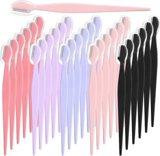 30 stuks draagbare wenkbrauwscheerapparaten voor heren en dames