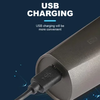 3in1 4D Scheerapparaat Donkergrijs USB Oplaadbaar Trimmer Set