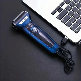 3in1 Scheerapparaat Set Blauw/Zwart - Oplaadbare Trimmer & Body Shaver