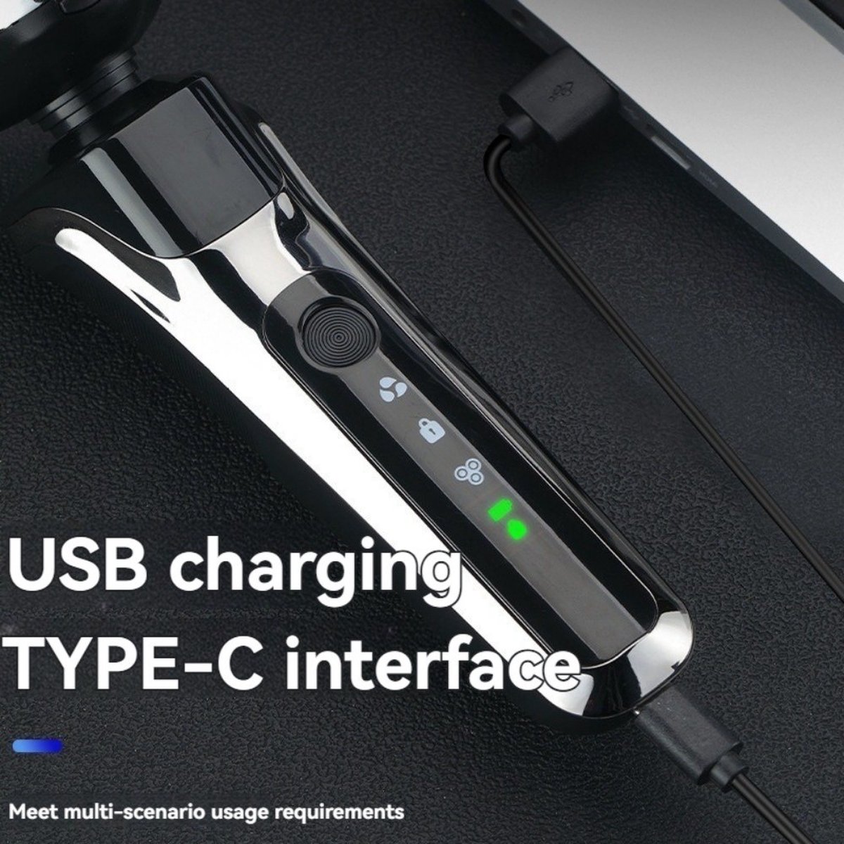 Wat vinden we goed aan de 3in1 USB Oplaadbaar Scheerapparaat met Baard- en Neustrimmer Zilver Chrome