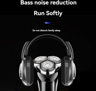 3in1 USB Oplaadbaar Scheerapparaat met Baard- en Neustrimmer Zilver Chrome