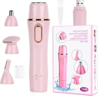 4-in-1 Dames Scheerapparaat & Epilator USB Oplaadbaar