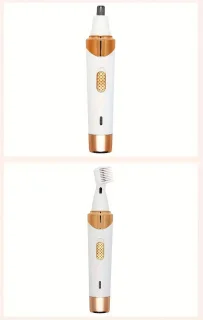 4-in-1 Dames Scheerapparaat Wit/Goud USB-Oplaadbaar