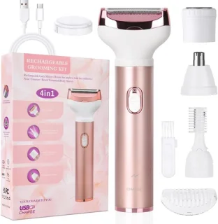 4-in-1 elektrisch scheerapparaat voor dames
