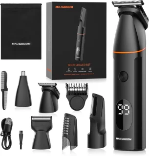 4-in-1 lichaamshaartrimmer voor mannen