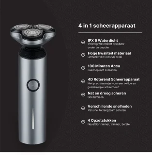 4 in 1 Scheerapparaat Mannen - Trimmer en Neustrimmer