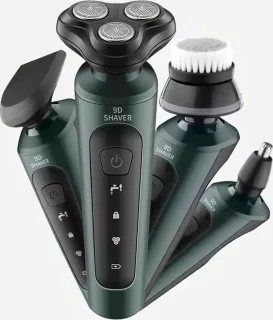 4in1 9D Multifunctioneel Scheerapparaat Lichtgroen