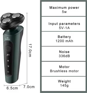 4in1 9D Multifunctioneel Scheerapparaat Lichtgroen