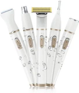 5-in-1 elektrisch scheerapparaat voor vrouwen
