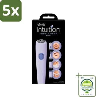 5x Wilkinson Sword Intuition Perfect Finish 4-in-1 Trimmer