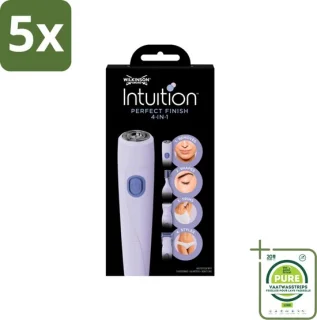 5x Wilkinson Sword Intuition Perfect Finish 4-in-1 Trimmer
