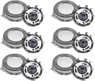 6 stuks Scheerkoppen compatibel met Series 5000 3000 2000 1000