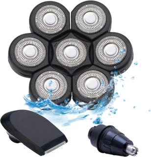 7-kops elektrische scheerbladen set