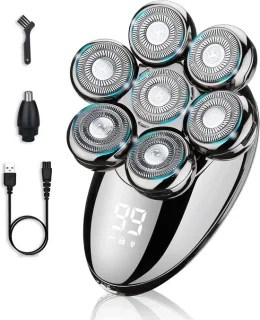 7D Elektrisch Scheerapparaat Verzorgingsset